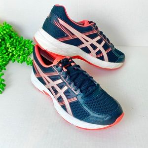 ASICS• Gel Contend 4 Black Athletic Running Shoes